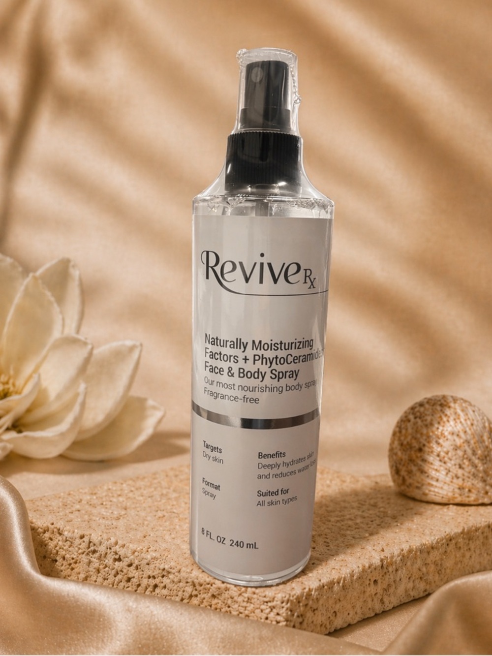 Revive Rx Naturally Moisturizing Factors + PhytoCeramides Face & Body Spray